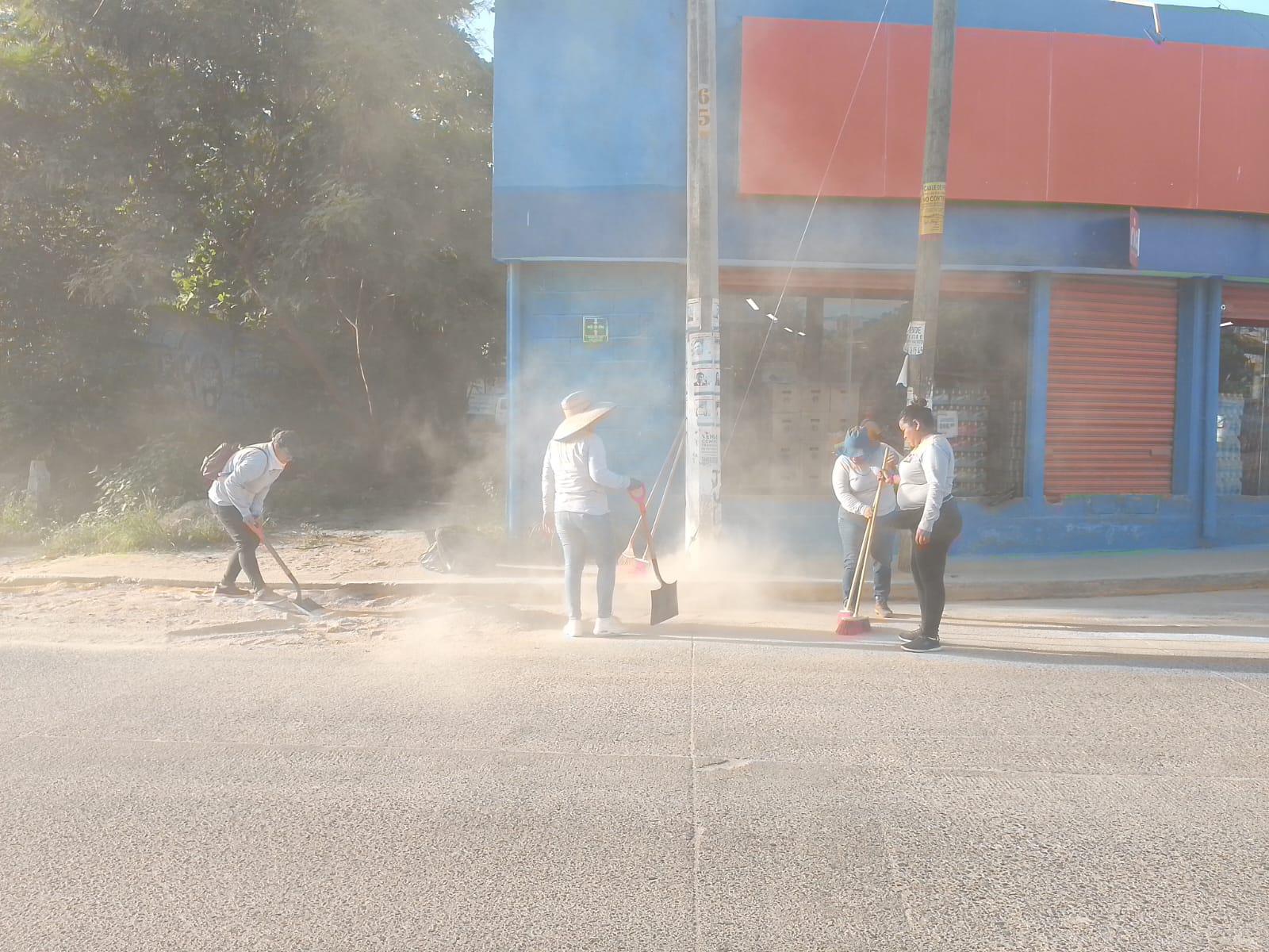 Desarrolla Saneamiento Básico operativo de limpieza en San Agustín